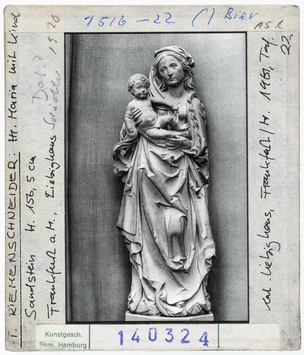 Vorschaubild Riemenschneider: Madonna mit Kind. Frankfurt a. M., Liebighaus 